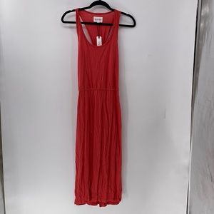 Olive & Oak Red Midi Dress